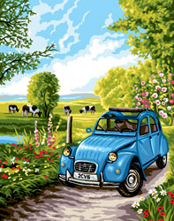 Deudeuche a la campagne