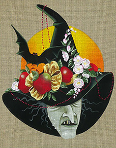 Leigh Designs - Hand-painted Canvases - Wicked Witches - Chiron