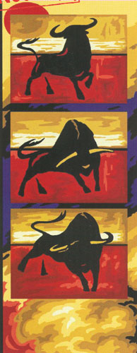 Margot de Paris - Small Canvases - Soleil Rouge
