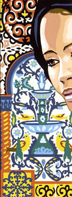 Margot de Paris - Small Canvases - Femme d'Orient