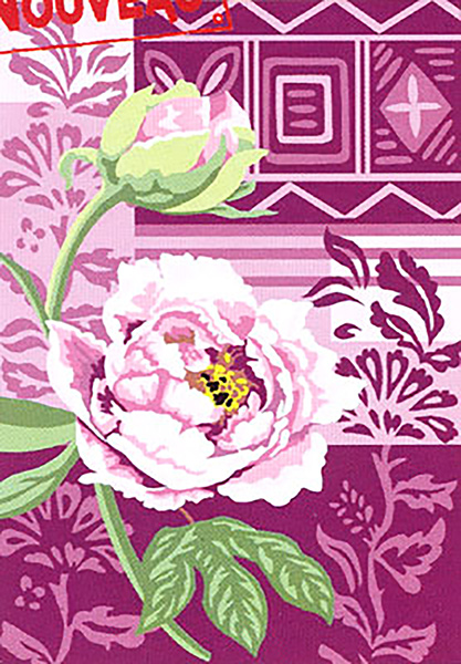 Margot de Paris - Small Canvases - Empreinte (Pivoine)