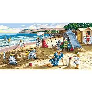 SEG de Paris - Tapestries - Une Journee a la Plage (A Day at the Beach)