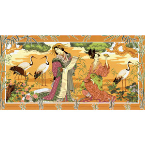 SEG de Paris - Tapestries - Le Jardin des Geishas (Garden of the Geishas)