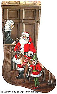 Santa Lawyer - Canvas Only
