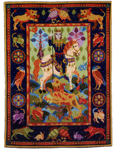 Animal Fayre Tapestry - Lion Hunt