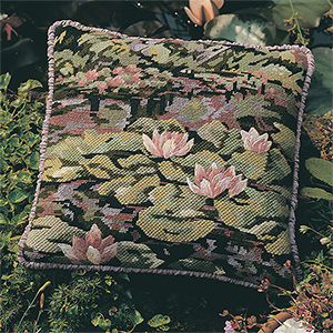 Glorafilia - Cushions & Pillows - Waterlilies Cushion Kit
