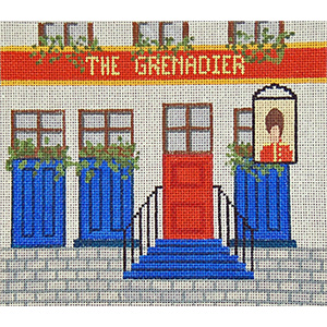 Pub 06 - The Grenadier - Hand-Painted Needlepoint Canvas