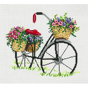 Delivery - Stitch Painted Needlepoint Canvas from Sandra Gilmore