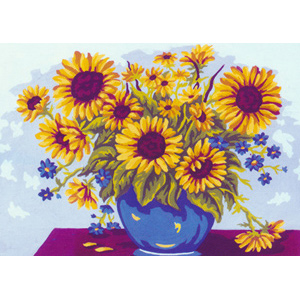 Sunflowers  - Collection d'Art Needlepoint Canvas