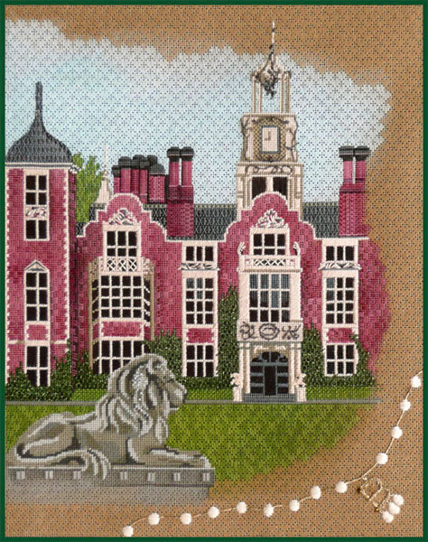 Leigh Designs - Hand-painted Needlepoint Canvases - Manor Born - Blickling Hall #2