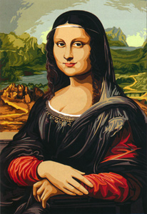 SEG de Paris Needlepoint - La Joconde (Mona Lisa)