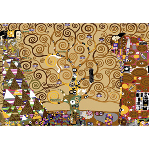 SEG de Paris Needlepoint - Tapestries - L'arbre de vie (Tree of Life) by Klimt