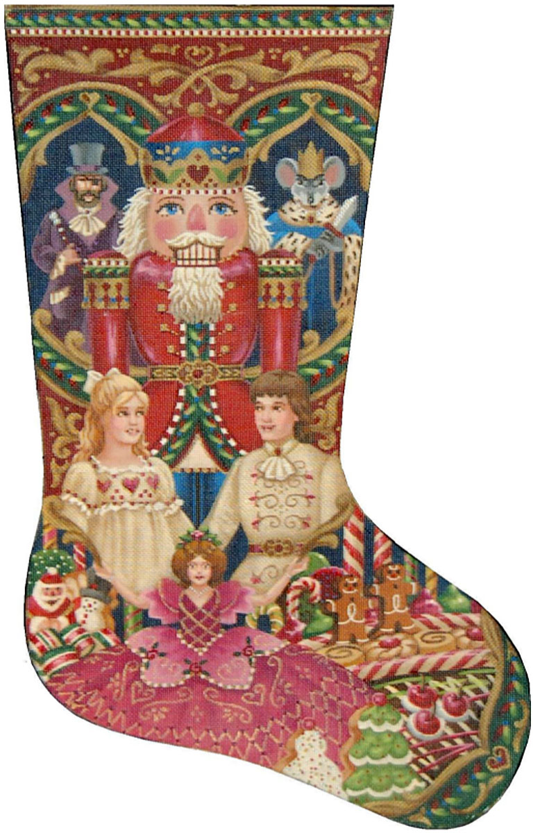 the nutcracker suite needlepoint stocking canvas tap to expand - Needlepoint Christmas Stocking Canvas the nutcracker suite needlepoint stocking canvas tap to expand - Needlepoint Christmas Stocking Canvas