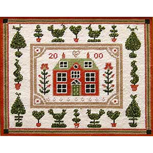 Primavera Needlepoint Picture Kit - Little Red House