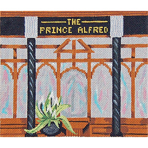 Pub 09 - The Prince Alfred - Hand-Painted Needlepoint Canvas
