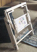 Stow Away Floor Stand - Folded